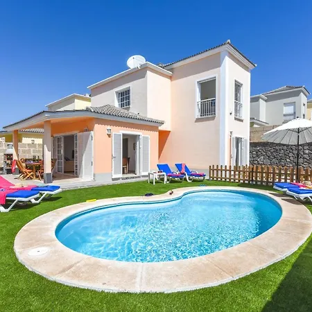 Villa Aloe con piscina climatizada, Playa Fañabe, Costa Adeje Costa Adeje  Exterior foto